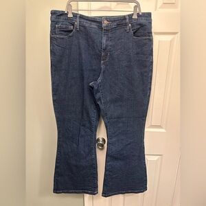 Ava and Viv Classic Women's Dark Blue Bootcut Jeans